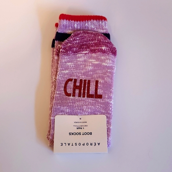 Pink Boot Socks - Picture 1 of 4